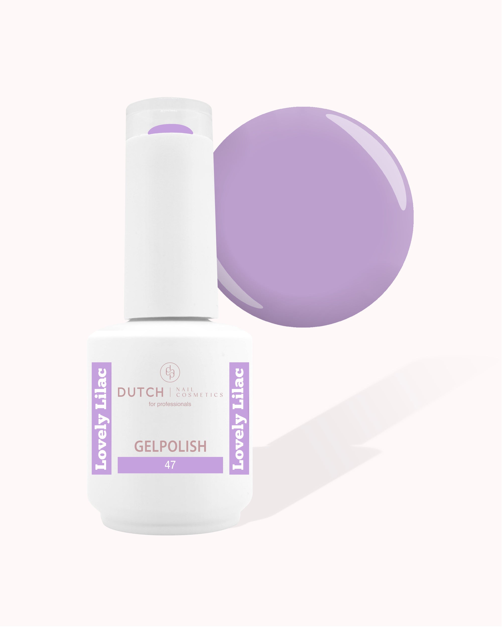 Dutch Nail Cosmetics Gelpolish - Lovely Lilac
