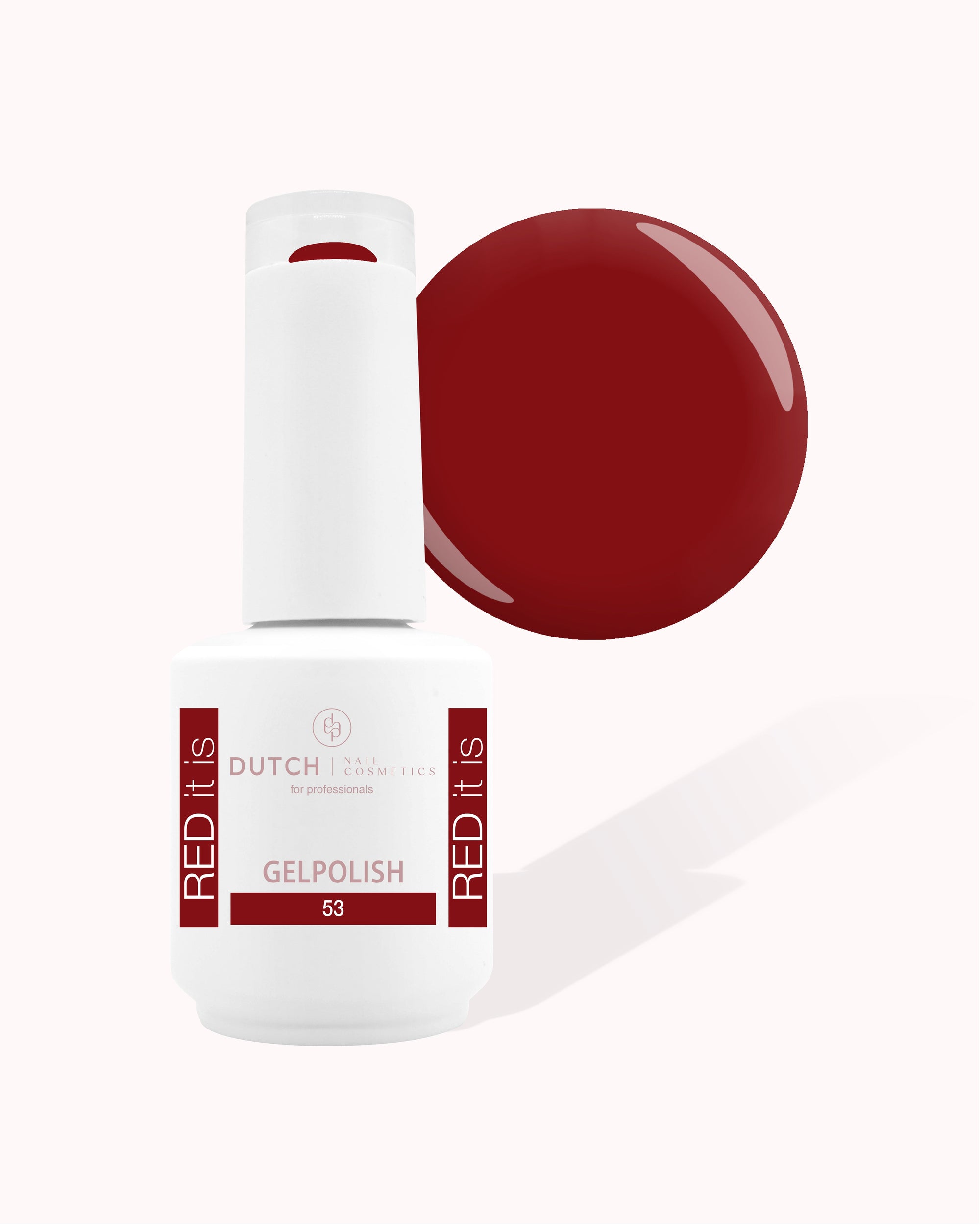 Dutch Nail Cosmetics Gelpolish – Red It Is