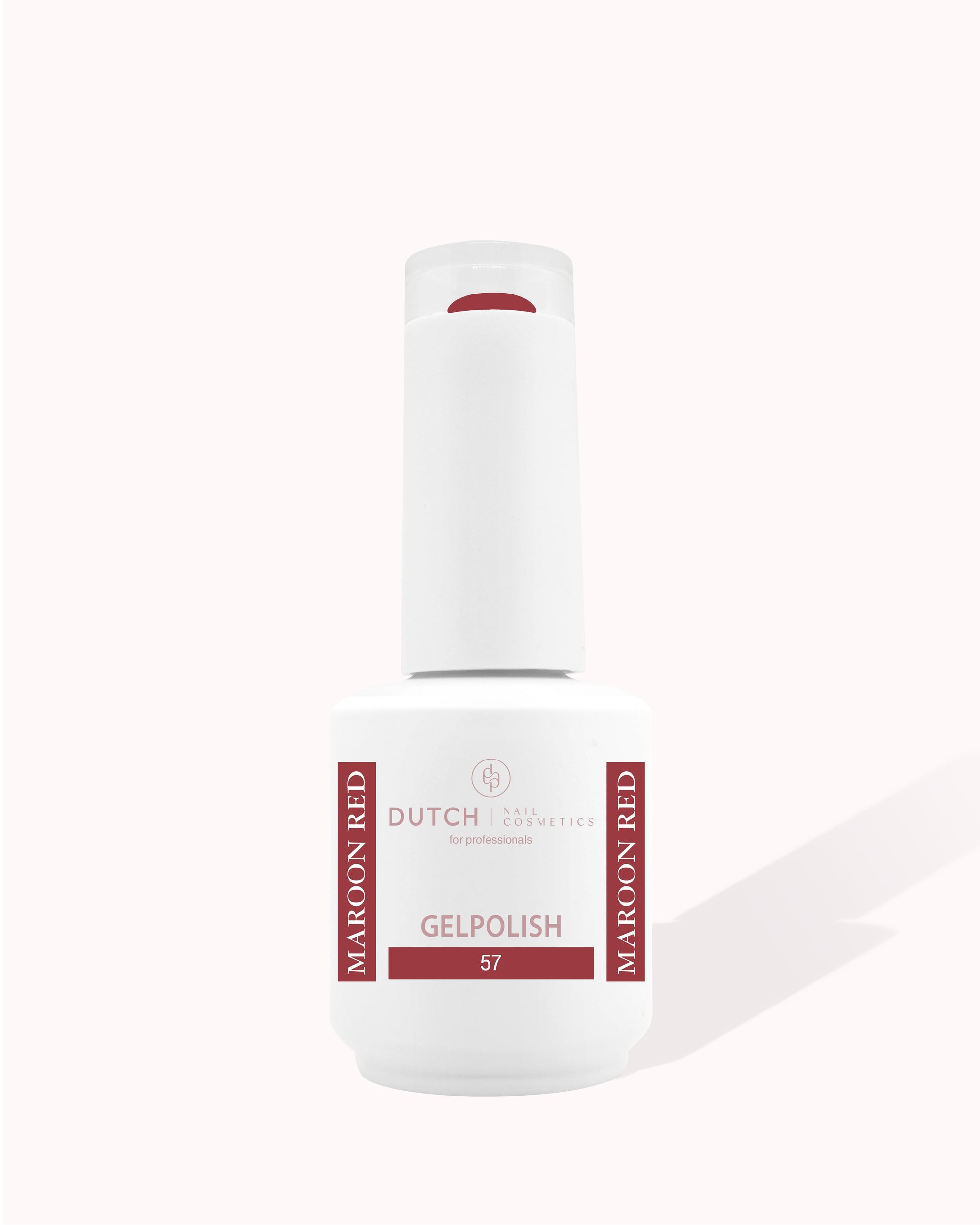 Dutch Nail Cosmetics Gelpolish – Maroon Red