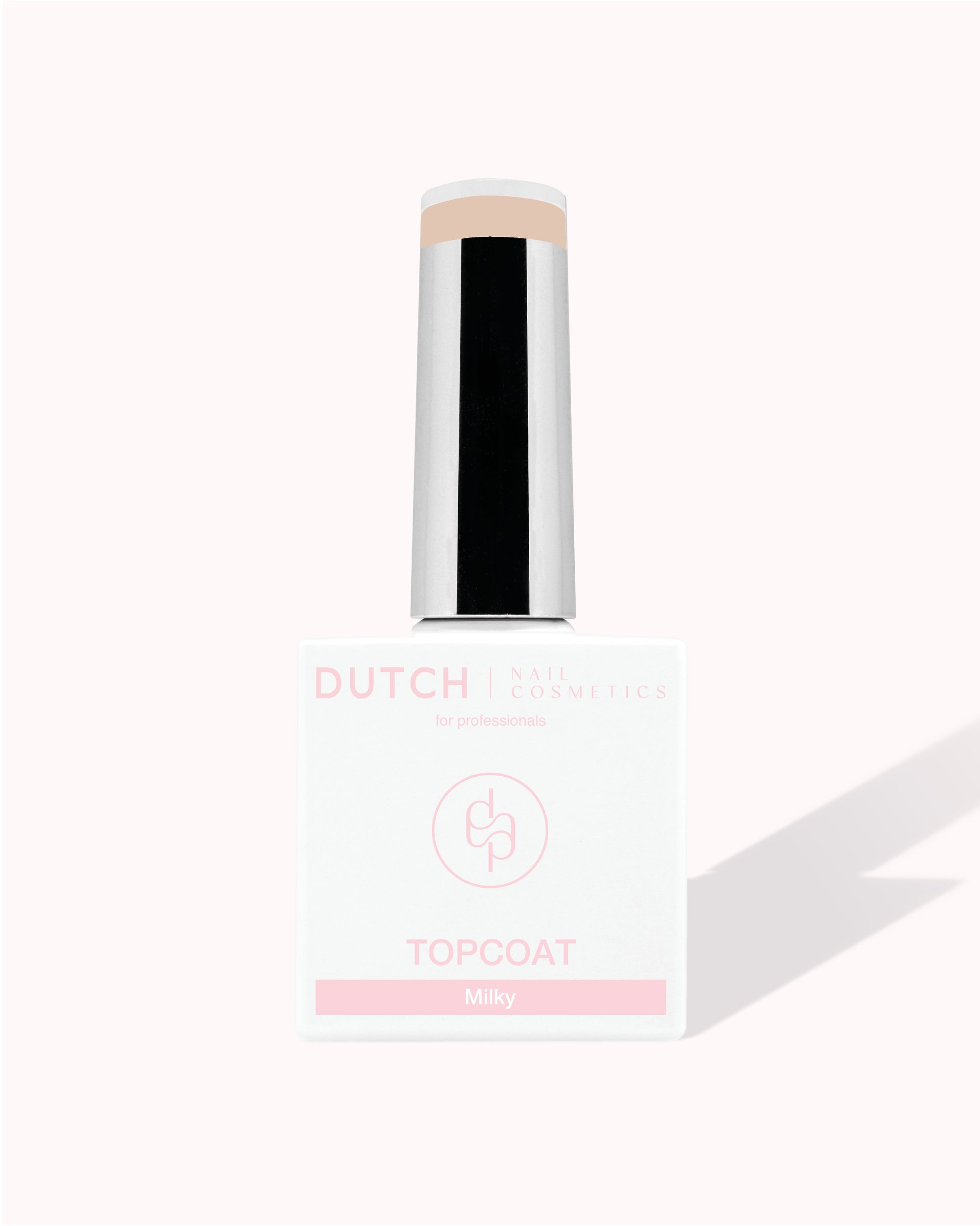 Dutch Nail Cosmetics Topcoat Milky Beige