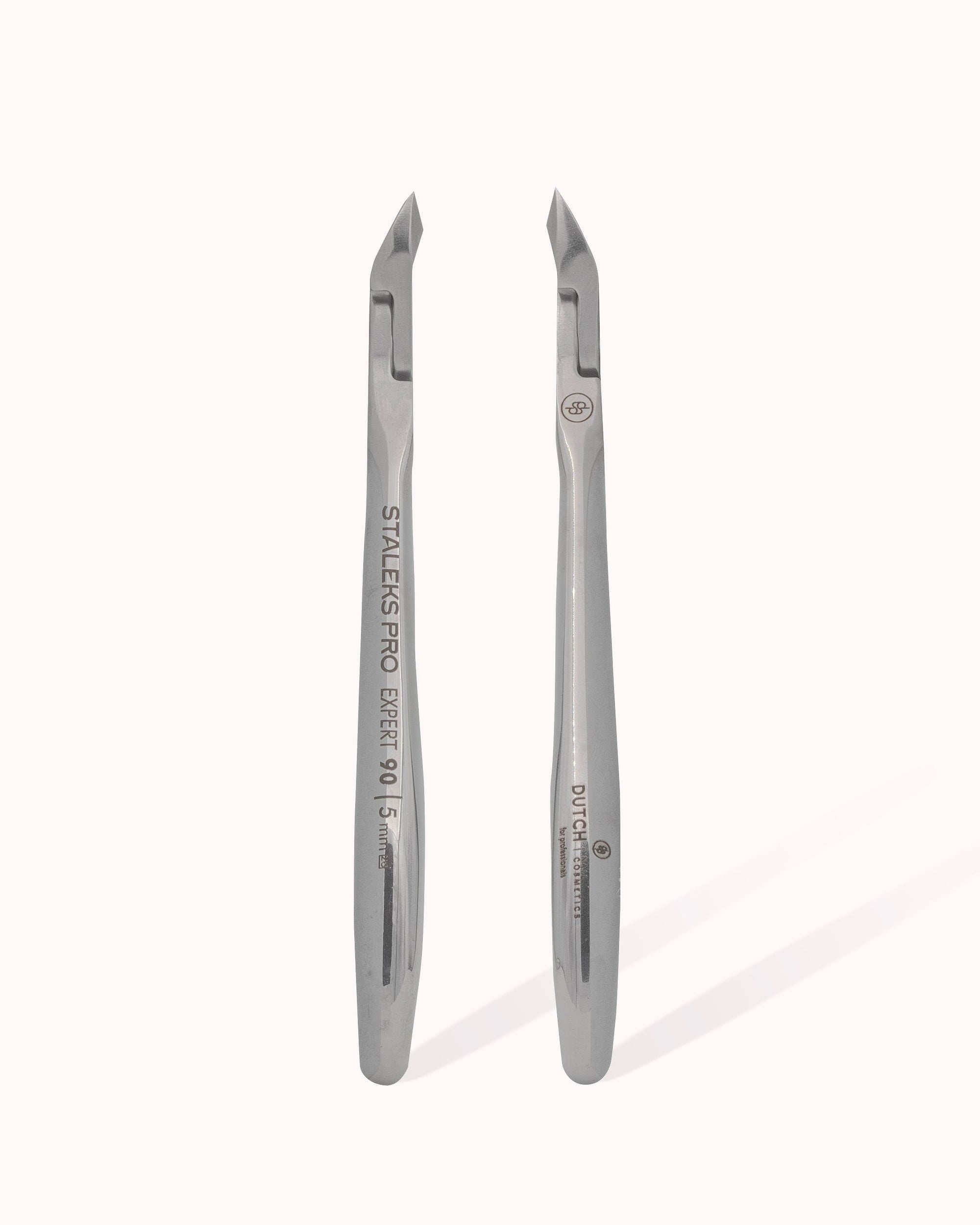 Staleks Professional Pince à Cuticules - Expert 90, Size 5 mm, Demi-Mâchoire
