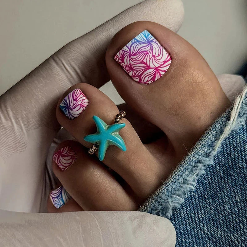 Wraps Pédicure Dégradé Rose – WR-633