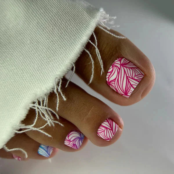 Wraps Pédicure Dégradé Rose – WR-633