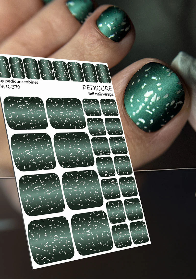 Wraps Pédicure Dégradé Émeraude – WR-878