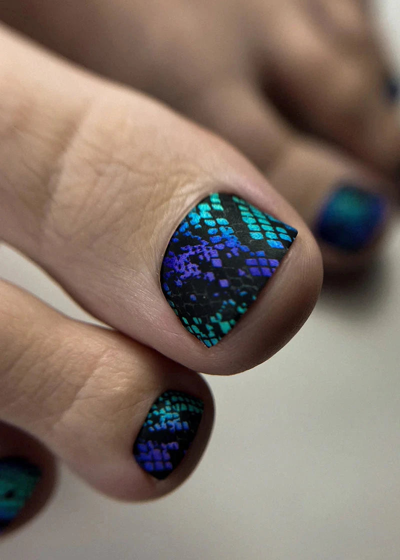 Wraps Pédicure Python Irisé – WR-921