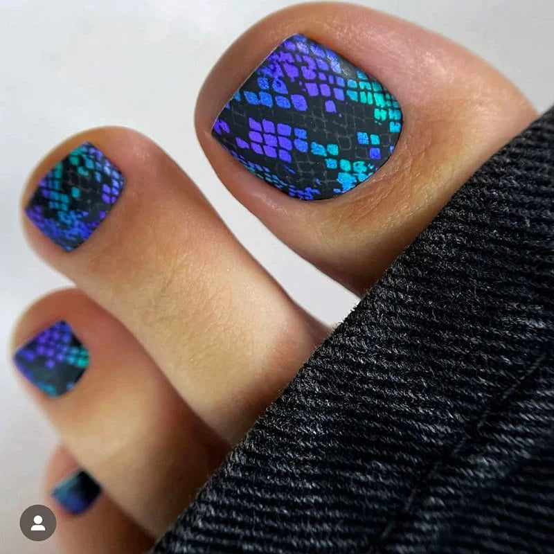 Wraps Pédicure Python Irisé – WR-921