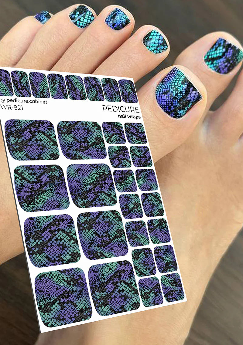 Wraps Pédicure Python Irisé – WR-921