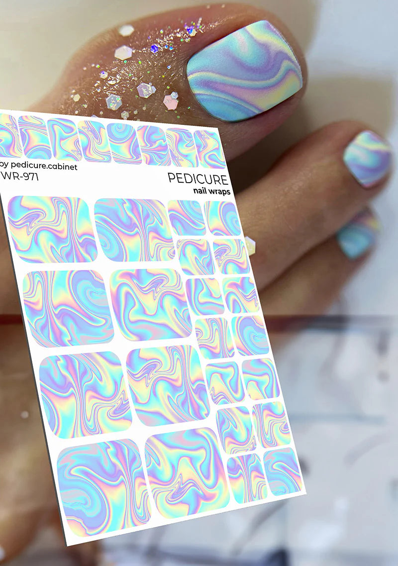 Wraps Pédicure Hologramme – WR-971