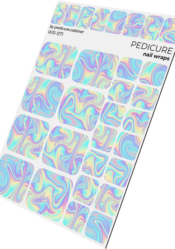 Wraps Pédicure Hologramme – WR-971