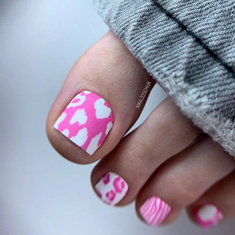 Wraps Pédicure Animal Mix Rose – WR-990